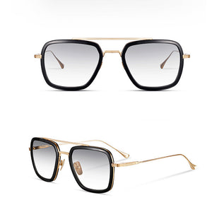 Square Iron Man Tony Stark Sunglasses Flight 006 Style Robert Downey jr Avengers Glasses Anti-Blue Light zonnebril heren