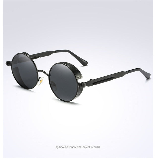 2020 Round Metal Polarized Sunglasses
