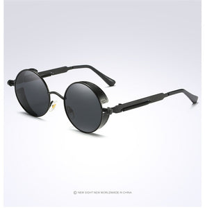 2020 Round Metal Polarized Sunglasses