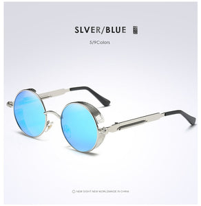 2020 Round Metal Polarized Sunglasses