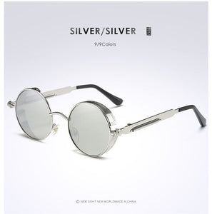 2020 Round Metal Polarized Sunglasses