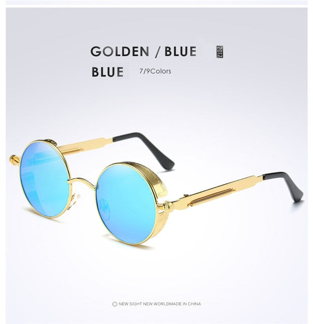2020 Round Metal Polarized Sunglasses