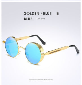 2020 Round Metal Polarized Sunglasses