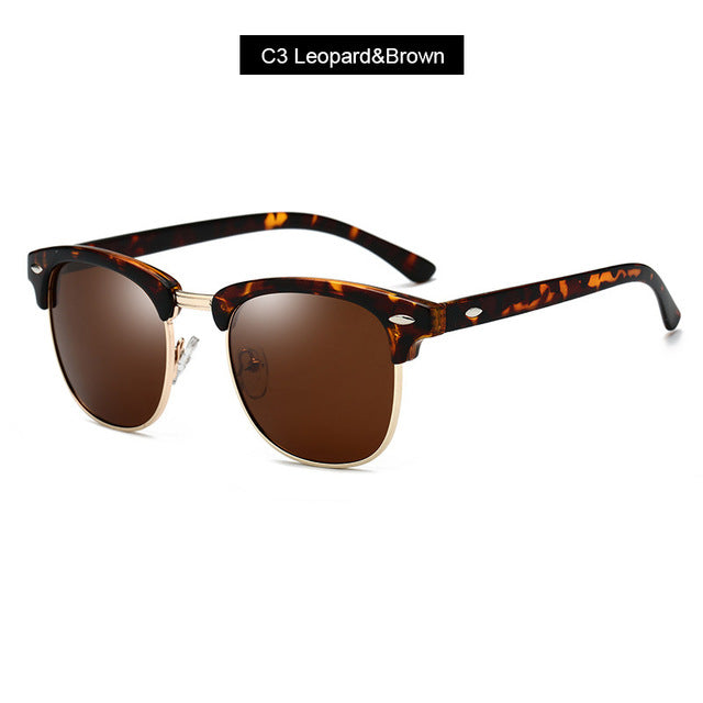 Higodoy Retro Classic Gentle Vintage Round Oversized Sunglasses Men