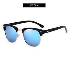 Higodoy Retro Classic Gentle Vintage Round Oversized Sunglasses Men