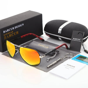 BARCUR Aluminum Magnesium Men's Sunglasses