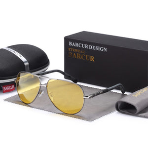 BARCUR Aluminum Magnesium Men's Sunglasses