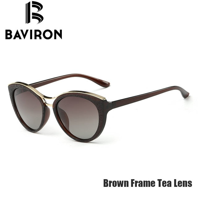 Sunglasses Women White Frame Gradient Polarized